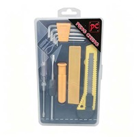 Ensemble d'outils à main A705, Kits d'outils à main, Tournevis, Couteau, Pince, Marteau, Ruban adhésif pour usage quotidien, Produit à 1$, Série 1$ Matériel et outils