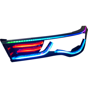 Популярные на вторичном рынке кастомные фары с ДХО (дневными ходовыми огнями) и дизайном «ангельские глазки» 5D для автомобилей INNOVA ZENIX VAHID - Product Image 3