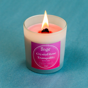 Vela Aromática en Frasco con Aroma a Rosa de Cristal, Elegante Fragancia Floral para el Hogar, Ambiente Relajante, Decoración para Dormitorio y Sala de Estar, Ideal para Regalo - Product Image 2