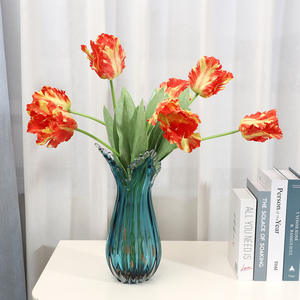 <span class=keywords><strong>Tulipanes</strong></span> Artificiales de Primavera, Flores de Tacto Real para Decoración del Hogar, Exhibición en Sala de Estar, Arreglos Florales para Bodas - Product Image 2