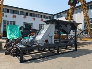 Mobiler motor getriebener zweistufiger PC1000 * 1000-Brecher, Kiesel-Schiefer-Schlacken schlacken-Bau abfall brecher - Product Image 5