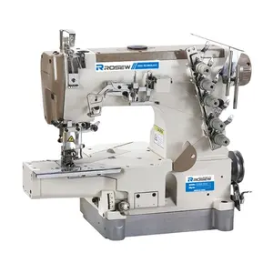 GC664-03GB Cylindre-bed Vêtements Pliage Machines le Couvercle Couture De Verrouillage Machine À Coudre Industrielle Pour T-shirts En Tricot Tissu