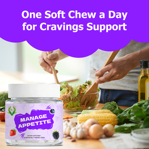 OEM Private Label Manage Appetite Gummies with Gymnema Reduces Cravings Supports Metabolism Lean Body Mass OEM Appetite Gummies - Product Image 4