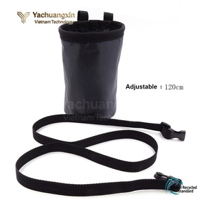 Bolsa para el cuello negra ajustable de 120cm con correa para senderismo al aire libre, bolsa de almacenamiento para acampar, tela Oxford, impermeable, para todas las estaciones, 1 unidad - Product Image 6