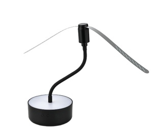 Ventilateur anti-moustiques et anti-mouches portable et pliable 2-en-1 avec batterie Li-ion pour table intérieure, alimentation et camping - Product Image 4