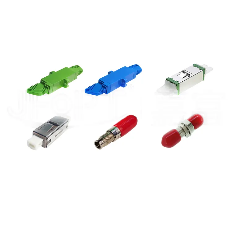 Adaptador de fibra óptica simplex, adaptador de acoplador de fibra óptica e2000/din/mu/d4