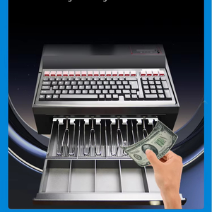 15.6inch POS phần mềm tiền mặt đăng ký POS Máy tất cả trong một POS hệ thống thu ngân thiết bị đầu cuối được xây dựng trong máy in mã vạch cho bán lẻ - Product Image 5