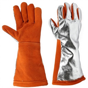 <b>Fire</b> Gloves Anti-Slip Protective with High Temperature Resistance Flame Retardant for Material 16INCH Breathable - Product Image 1