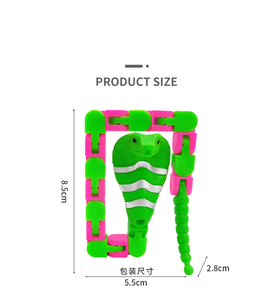 Puzzle Serpent Magique, Jouets Anti-Stress Tendance TikTok, Jouets Éducatifs pour Enfants, Cubes en Plastique, Puzzles à Torsion, Cadeaux de Fête pour Enfants - Product Image 5