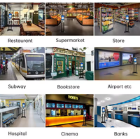Kiosque de paiement libre-service multifonctionnel à écran tactile 10 points pour machine de commande de restauration rapide Android/Windows – Offre Spéciale