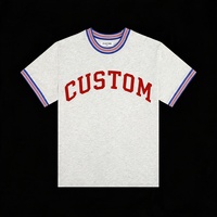 Wholesale Women's Custom Print Cotton Print logo Graphic Vintage Designer Streetwear T-shirt Printing High Quality