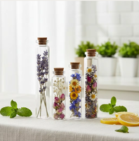 Vente en gros de pots en verre ronds transparents de 20 ml, 30 ml, 50 ml, mini pots pour le miel, les épices, les bonbons, de qualité alimentaire, imprimés en sérigraphie, avec bouchon à vis et couvercle en liège