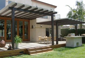 Auvent <span class=keywords><strong>de</strong></span> toit coulissant Portable, Pergola en Aluminium, vergers avec auvent automatique - Product Image 3