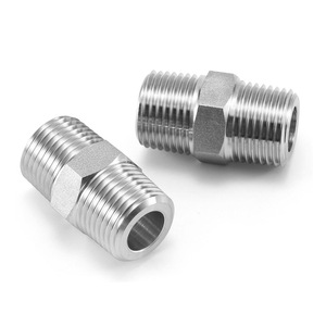 Conector de Acero Inoxidable SS304 de Alta Calidad, Conexión de Rosca NPT Hembra a Macho para Tuberías - Product Image 1