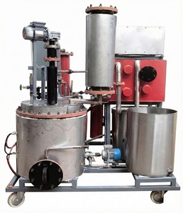 VEERA MD50 SC Nouvelle installation de distillation d'huile usagée et de diesel, machine de distillation moléculaire semi-continue de type discontinu en acier inoxydable - Product Image 1