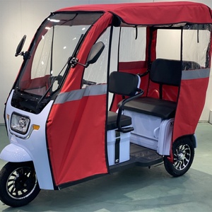 Nouveau vélo électrique à trois roues, tricycle électrique à quatre places - Product Image 5