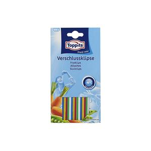 Toppits <b>Sealing</b> Clips 100-Pack Safe For Freezing Food Storage - Product Image 1