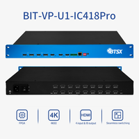 Processeur vidéo 4K60 haute définition : 18 sorties, superposition multi-volets et commutation transparente pour conférences et studios