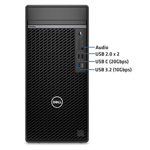 คอมพิวเตอร์ OptiPlex 7020 Tower Plus รุ่น Core I5/i7, แรม 8GB/16GB ฮาร์ดดิสก์ 500GB/SSD 256GB สำหรับธุรกิจและสำนักงาน คอมพิวเตอร์ตั้งโต๊ะ Dell OptiPlex 7020 Del - Product Image 5