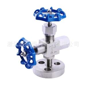 Vanne à aiguille de précision résistante à la corrosion à haute pression et à haute température J49W J29W en acier inoxydable 304 316L Acier moulé - Product Image 1