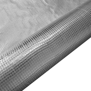 Lámina de Aluminio <span class=keywords><strong>Multicapa</strong></span>/PET Metalizado Reforzado con Fibra de Vidrio/Malla Tejida con Revestimiento Reflectante para Re-laminación - Product Image 1