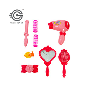Trẻ Em Giả Vờ Chơi Set Công Chúa Ăn Mặc Đồ Chơi Cho Trẻ Em Sang Trọng Cô Gái Tóc Salon Chơi <span class=keywords><strong>Kit</strong></span> Lược Gương Vẻ Đẹp Đồ Chơi - Product Image 2
