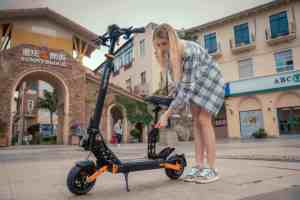 Scooter Eléctrico Kukirin Pro al por Mayor, Suministro de Fábrica, Motor sin Escobillas de 600W, Batería Extraíble de 48V, Plegable - Product Image 2