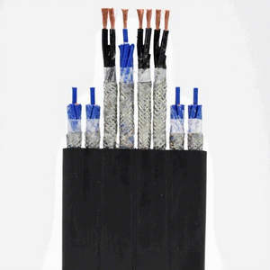 สายควบคุมการเคลื่อนที่ของลิฟต์มาตรฐาน TVVB 4*1.5 สายทองแดงหุ้มฉนวนยาง PVC สำหรับใช้งานในอุตสาหกรรม - Product Image 1