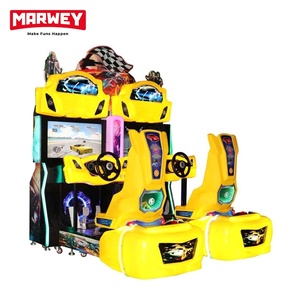 Hot bán sang trọng đồng tiền hoạt động xe đua trò chơi máy trò chơi trung tâm FEC đua video Arcade lái xe mô phỏng - Product Image 4