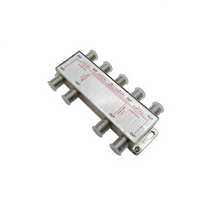 ตัวแยกสัญญาณภาพและเสียง 8 ทาง CATV 5-2500MHz ได้รับเครื่องหมาย CE ตัวแยกสัญญาณทีวี 4 ทาง ตัวแยกสัญญาณ F 4 ทาง <span class=keywords><strong>1</strong></span> เข้า 4 <span class=keywords><strong>ออก</strong></span> 5-2500MHz - Product Image 2