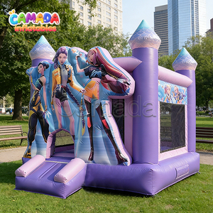 บ้านลมเดมอนบันซ์สไตล์เคป๊อป พร้อมป้ายเวลโครแบบกำหนดเอง ปราสาทลมสำหรับเด็ก ของเล่นเป่าลมสำหรับงานปาร์ตี้ - Product Image 3