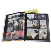Libros de manga de alta calidad Impresión de cómics de tapa dura a todo color con el mejor servicio