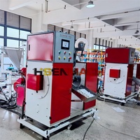 Machine automatique de fabrication de sacs à glaçons en plastique jetables à rouleaux continus