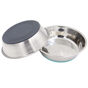 Reliable Non-Slip <b>Stainless</b> <b>Steel</b> <b>Dog</b> <b>Bowl</b> for Heavy-Duty Feeding - Product Image 1