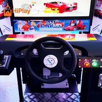 Machine de jeu d'arcade de course à monnayeur en métal, simulateur de conduite, pour centre de divertissement familial - Grande Vente