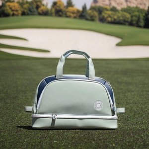 Bolsa de Golf Impermeable de PU con Logotipo Personalizado, Cierre de Cremallera, Compartimento Separado para Zapatos, 42x32x16cm, Limpieza en Seco, Equipo Deportivo para Hombre y Mujer - Product Image 5