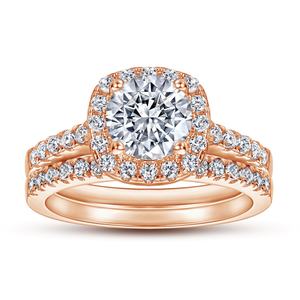 SunStar Factory Direct Women's 925 Sterling Silver Zircon Engagement Wedding Ring Pave Setting Fashionable Rhodium Trendy - Product Image 4