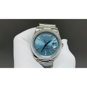 Reloj Cronógrafo Mecánico Automático de Acero Inoxidable 904L para Hombre, Cristal de Zafiro, Reloj de Negocios con Puntero de Corona - Product Image 3