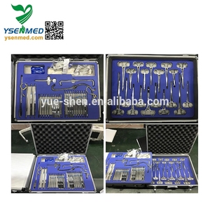 W-BZ Ysenmed Ensemble d'instruments de chirurgie générale Kit d'instruments chirurgicaux généraux médicaux chirurgicaux Ensemble d'instruments de section générale - Product Image 2