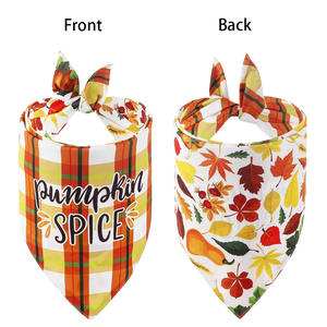Écharpe Triangle Chien Thanksgiving Pet Apparel Bib - Product Image 4