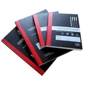 Good Manufacturer Price Wholesale A4 Notebook Hardcover Feint&Margin Sew Binding Counter Book