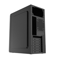 Caja de PC para Juegos Meway al por Mayor, Personalizable con Logotipo, Chasis de Escritorio ATX de Torre Media, Vidrio Templado, Precio de Fábrica, en Stock