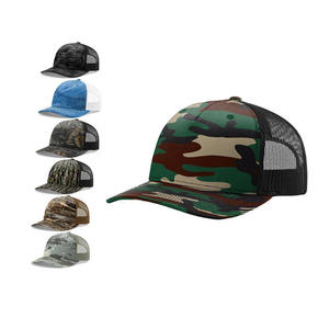 Gorra de Béisbol de Malla con Visera Plana, Estilo Camionero, de Alta Calidad, con Diseño de Camuflaje, Personalizable, para Adultos, Modelo Golf Dad 112, MOQ Bajo, Vietnam - Product Image 1