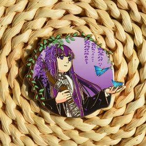 Nouveau design insigne en métal Anime <span class=keywords><strong>Frieren</strong></span> au-delà de la fin du voyage broche - Product Image 4