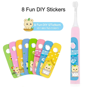 Fabricant BSCI, <span class=keywords><strong>brosse</strong></span> à dents électrique sonique pour enfants, <span class=keywords><strong>brosse</strong></span> à dents électrique avec logo privé, application musicale de dessins animés - Product Image 3