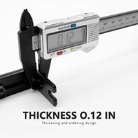 Supports de tringle à rideau industriels robustes en gros pour tringle de 1 pouce, supports muraux simples réglables et épaissis