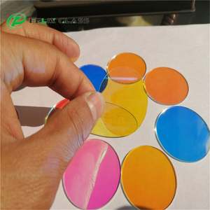 Vidrio Dicroico FELIX Resistente a Altas Temperaturas, Vidrio GOBO de Color CMYK con Recubrimiento AR/AF/AG y 96% de Transmitancia - Product Image 4