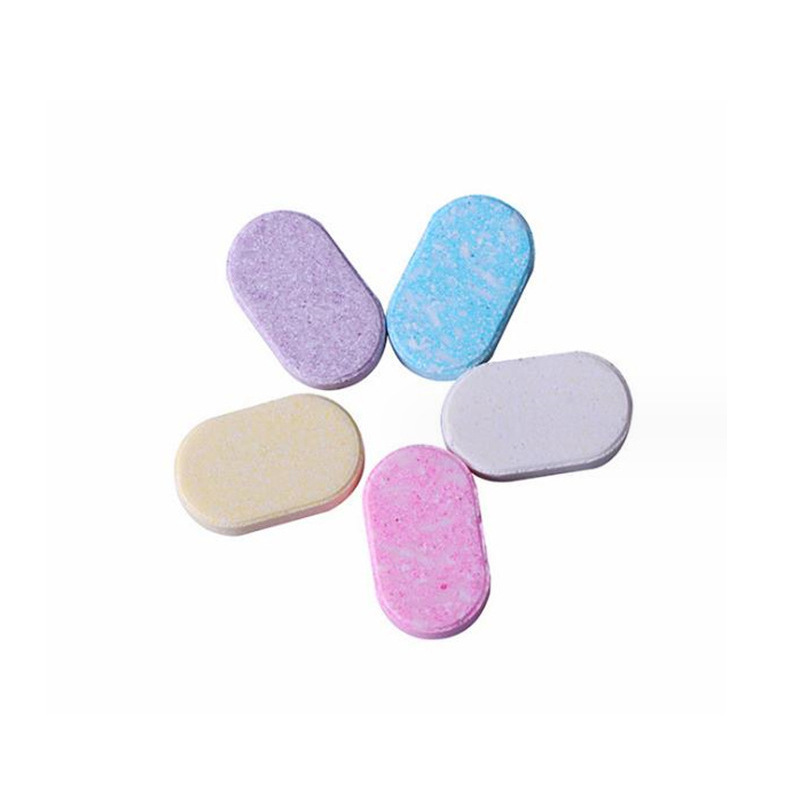 Homemade Effervescent Hand Sanitizer Soap Tablets