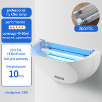 CE RoHS 8W 9W bug zapper lampe tueur de moustiques tube d'énergie UVA blubs 365nm uv tube lumière