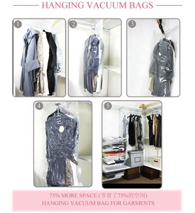 Sacs à vêtements Jumbo personnalisés, sacs de rangement permettant de gagner de l'espace, avec pompe à main, pièces - Product Image 5